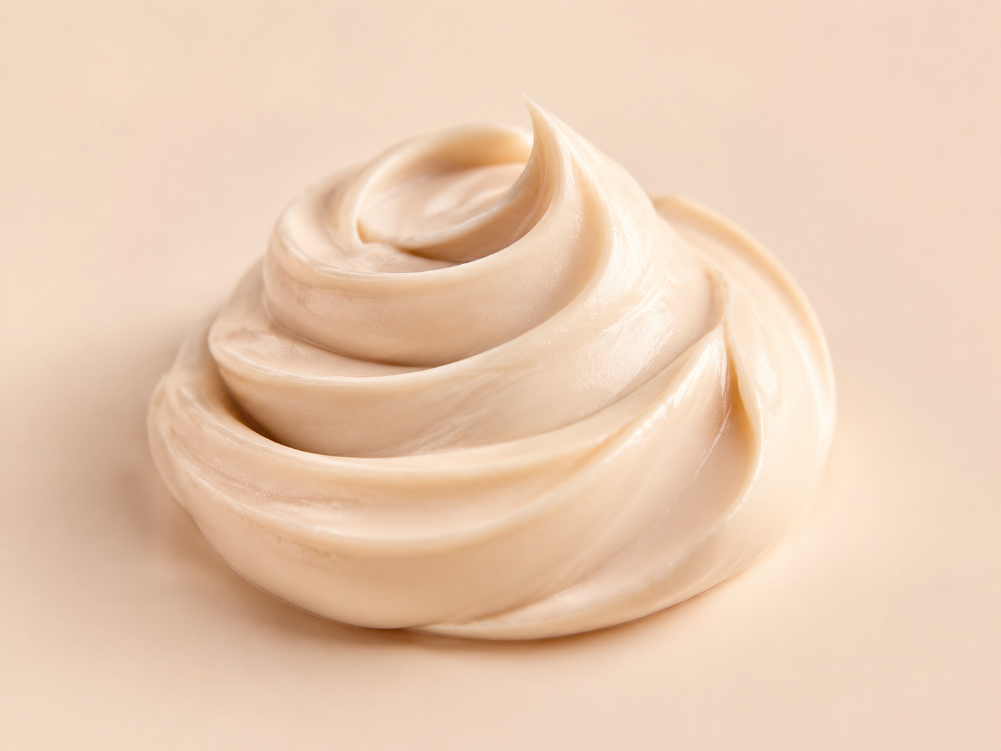 Silky ivory beauty cream swirl